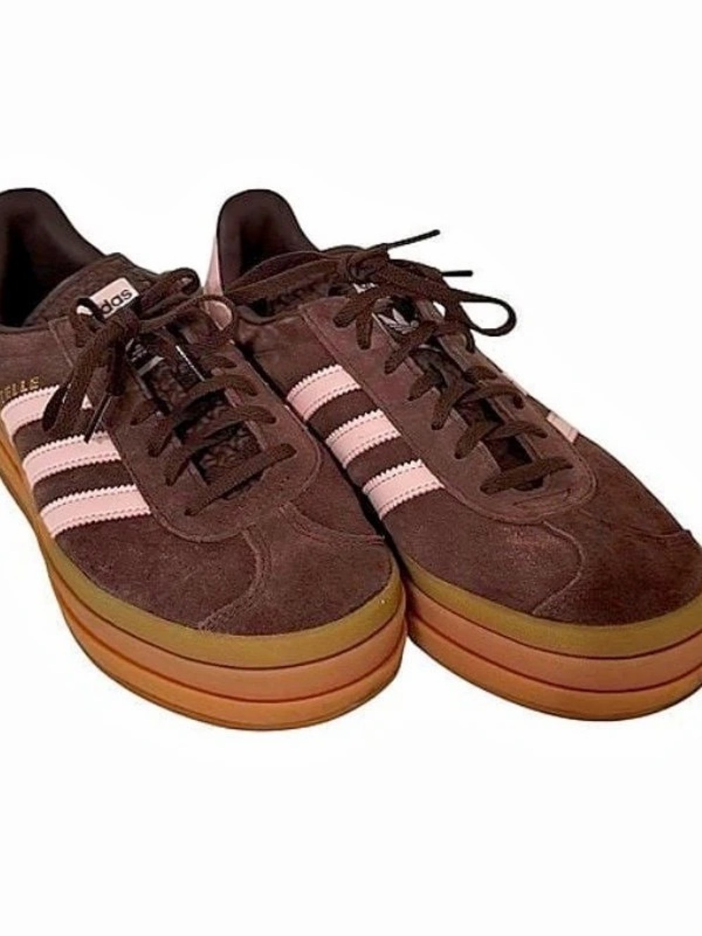 adidas Gazelle Bold Brown & Pink US 9 Sneakers